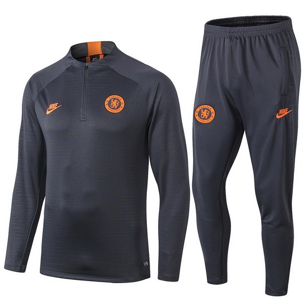 Chandal Chelsea 2019-20 Negro Naranja